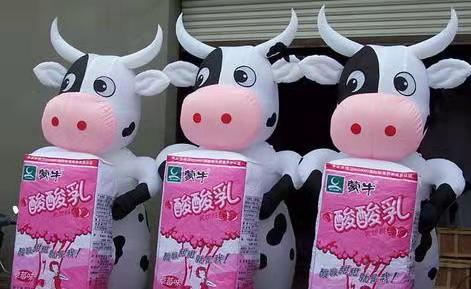 重庆牛奶厂广告气模